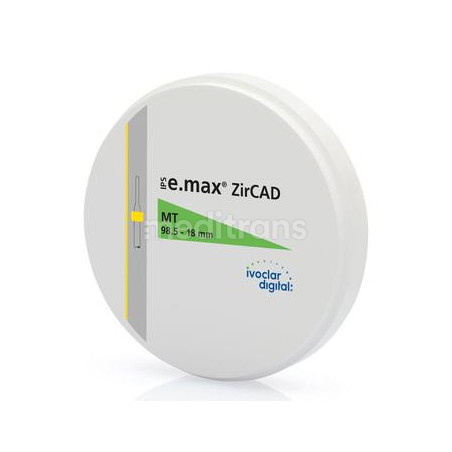 IPS e.max ZirCAD MT 98.5 - 18 mm