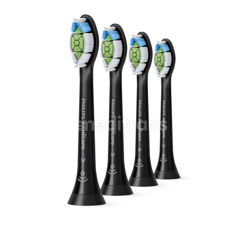 Końcówki do szczoteczek Sonicare Optimal White Black Standard