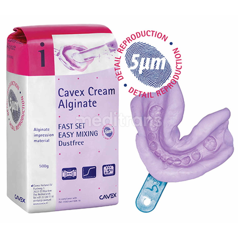 Cavex Cream Alginate Fast 500g