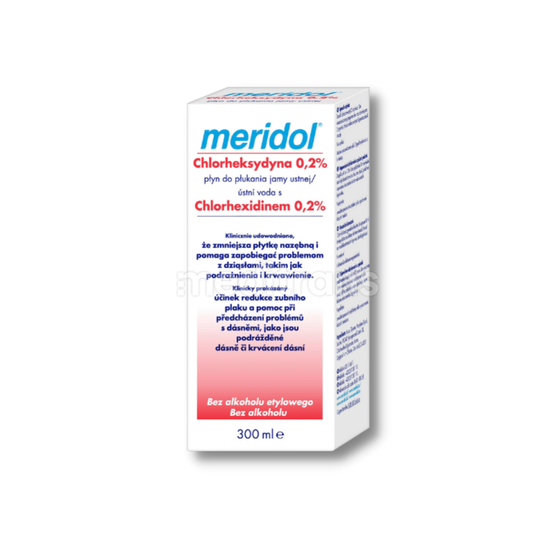 Meridol płukanka z chlorheksydyną 0.2% 300ml