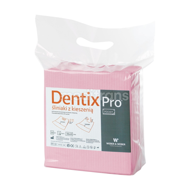 Śliniaki z kieszenią DentixPro POCKET