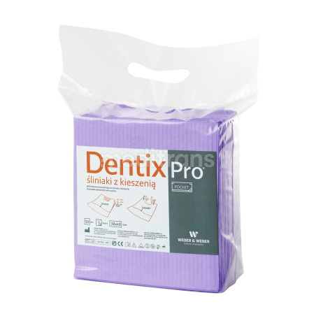 Śliniaki z kieszenią DentixPro POCKET