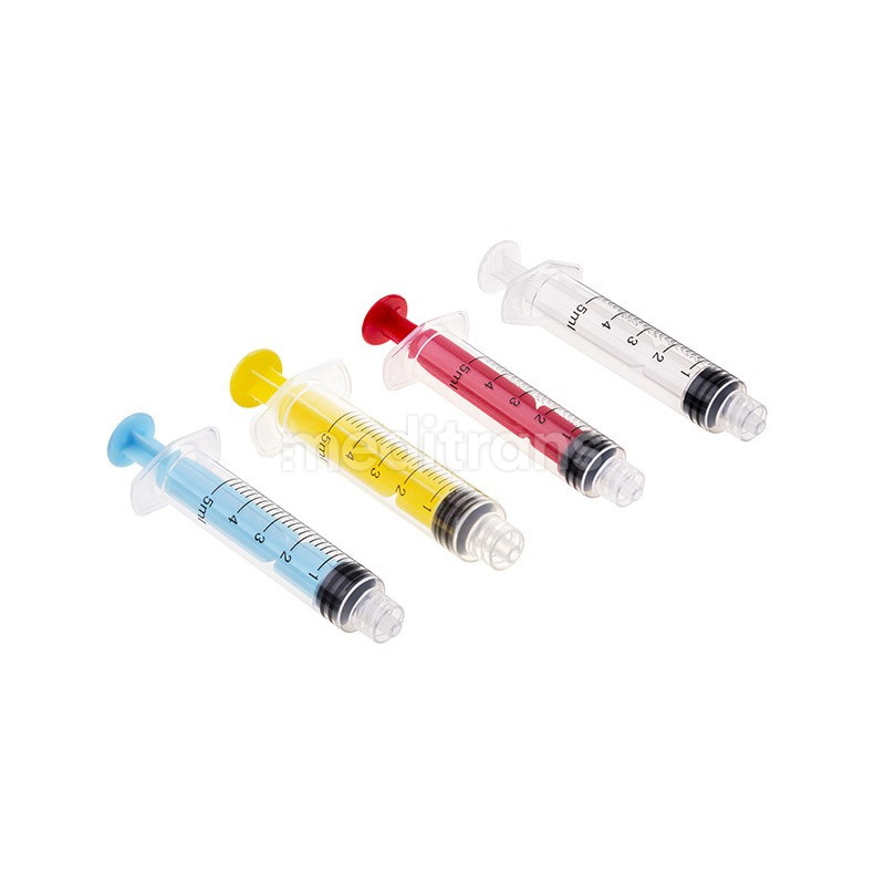 Endostar ENDOsyringe 100 sztuk Mix kolorów