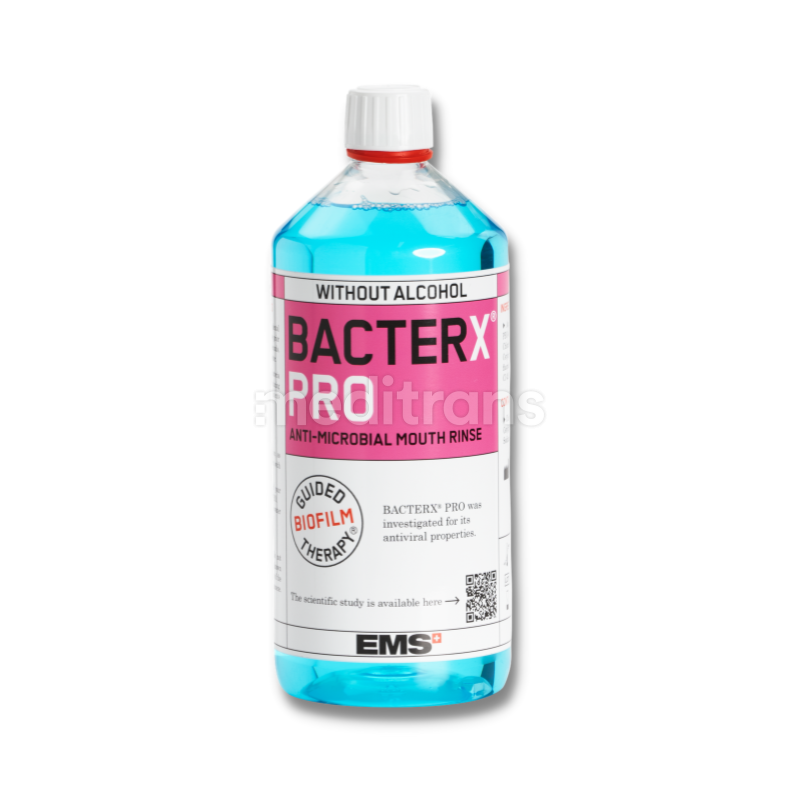 BacterX PRO - antybaktryjny płyn do płukania jamy ustnej 4 x 1000ml