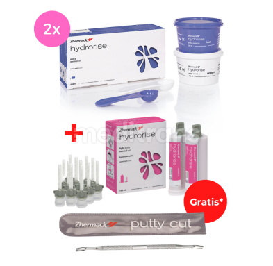 2 x Hydrorise Putty (2 x 300 ml) + Hydrorise Light/Regular (2 x 50 ml) – GRATIS*