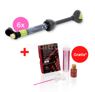 6 x Essentia strzykawka 2 ml + G-Premio Bond Kit - Gratis*