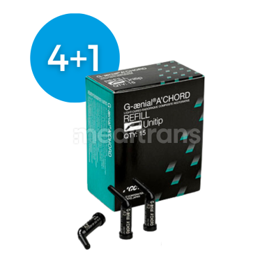 4 x G-aenial A'CHORD Unitip (15 x 0,16 ml) + G-aenial A'CHORD Unitips A2 lub A3 - Gratis*