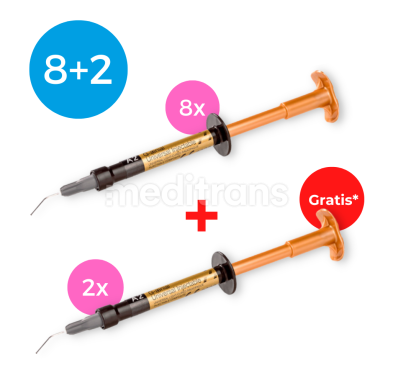 8 x G-aenial Universal Injectable strzykawka 1,7g PROMOCJA 8+2*