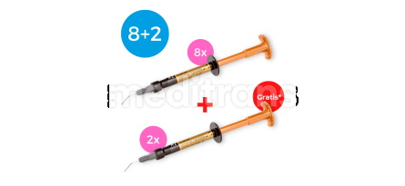 8 x G-aenial Universal Injectable strzykawka 1,7g PROMOCJA 8+2*