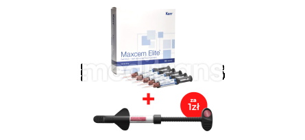 Maxcem Elite Standard Kit + OptiShade Universal 4 g (w dowolnym kolorze) – za 1 zł*