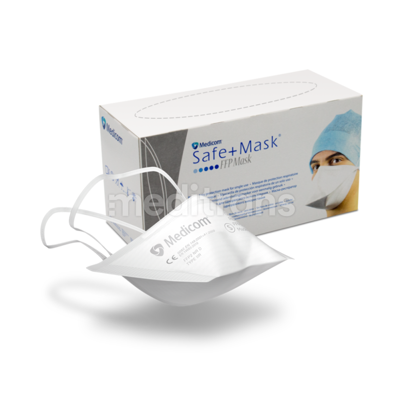 Maski medyczne SafeMask FFP2 pakowane indywidualnie