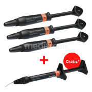 3 x Tetric PowerFill 3 g + Tetric PowerFlow 2 g – GRATIS*