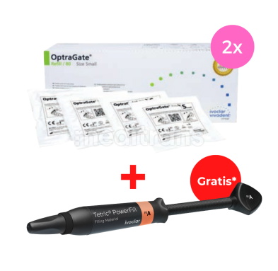 2 x OptraGate 80 sztuk + Tetric PowerFill 3 g - GRATIS*