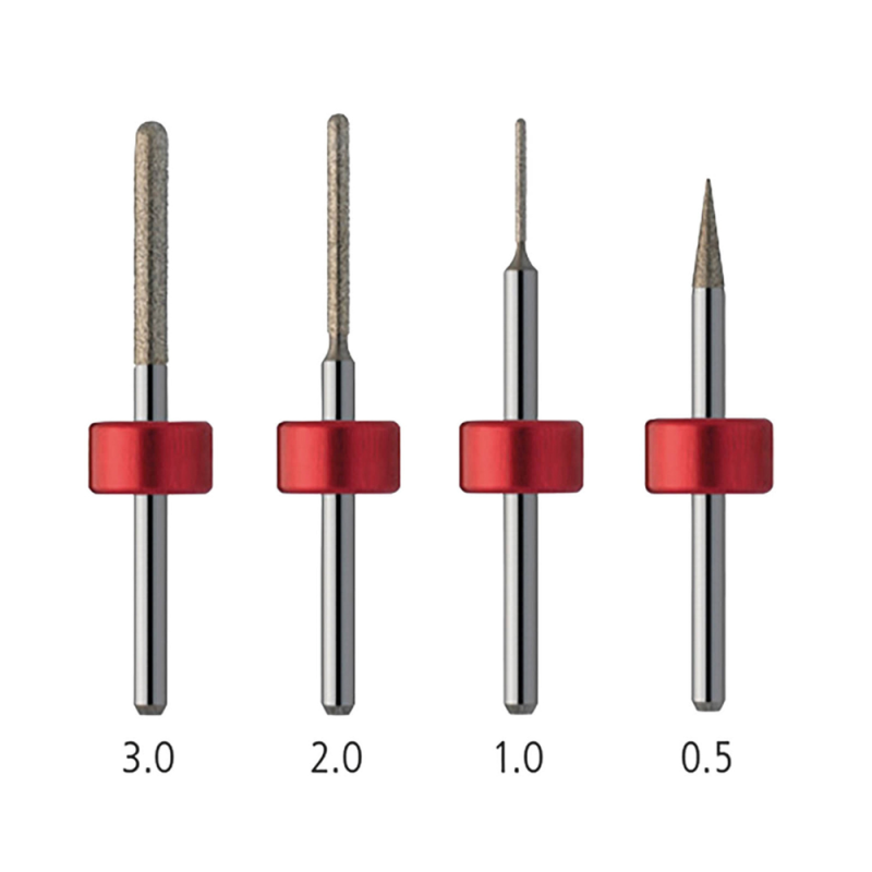 Frezy PrograMill tools red Ivoclar