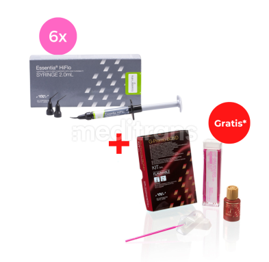 6 x Essentia HiFlo U + G-Premio Bond Kit - gratis