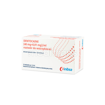 Dentocaine 4% 1:100 000...