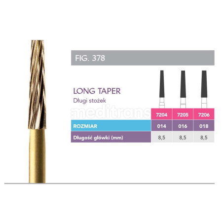 Prima Gold Long Taper