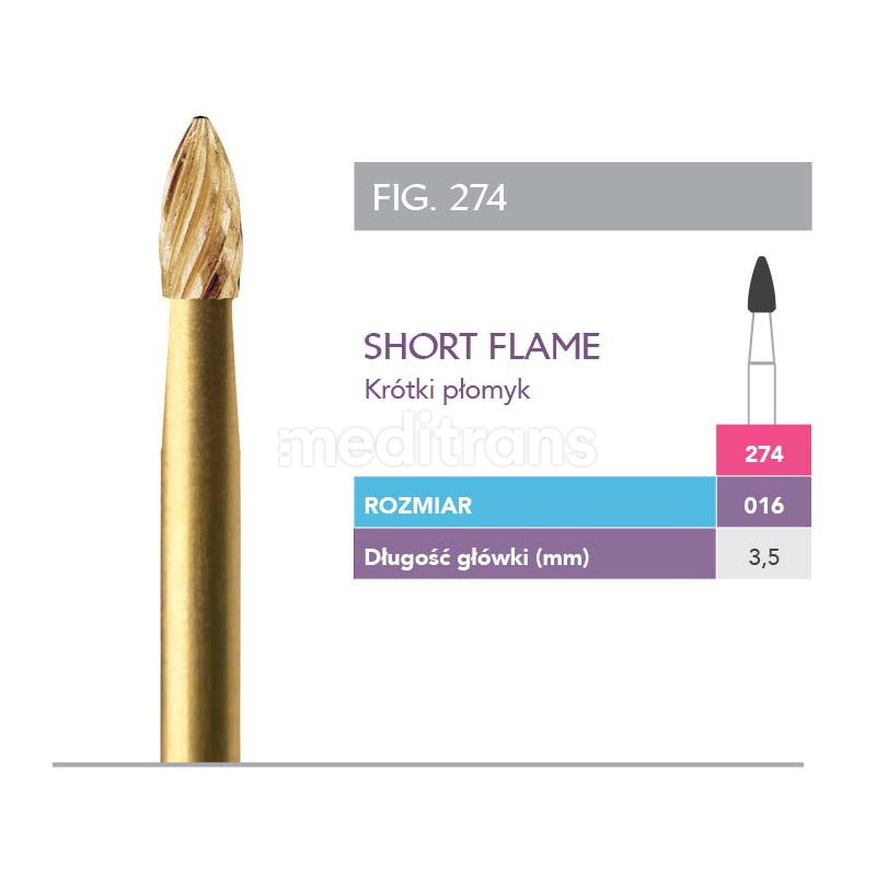 Prima Gold Short Flame