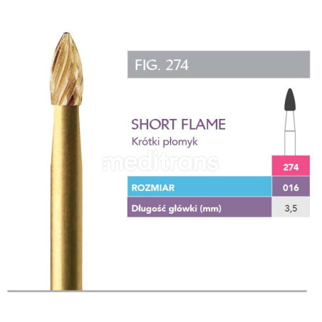 Prima Gold Short Flame