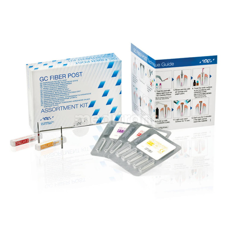 Fiber Post Assortment Kit